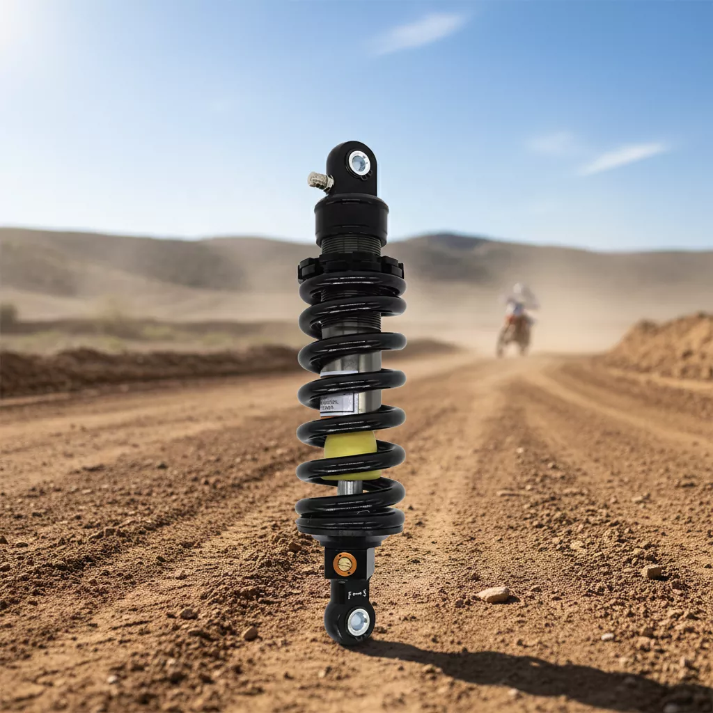 Visszapattanó állítható motorkerékpár lengéscsillapító